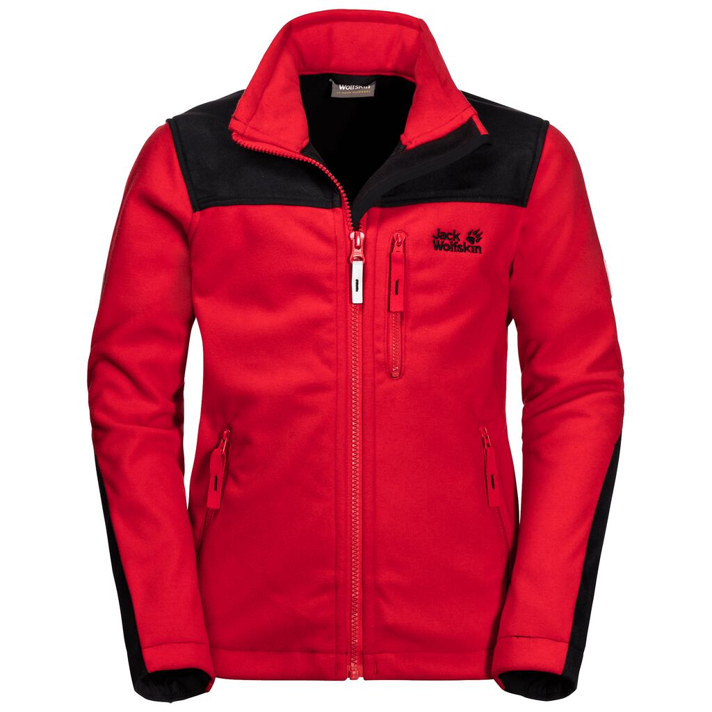 Jack Wolfskin BLIZZARD Vestes Enfant Rouge - VPXGLMZ-19